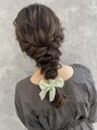 ランガリ ヘアアンドスパ(Rangali Hair&Spa) 編みおろしアレンジ
