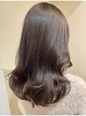 Chika 大人上品韓国ヘア×チェリーブラウンカラー