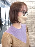beige brown/mini bob