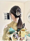 【ヘアアレンジ】タイトアレンジポニーテール