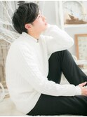 こなれ感◎サイドグラデーション黒髪マッシュc5上尾20代30代40代