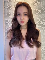 ジーナ サンシャイン通り池袋(Zina)&nbsp;髪質改善＊ワンホン大人斜めバング＊【Zina 池袋サンシャイン】