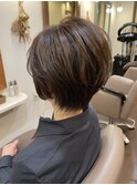 大人ふんわりショート