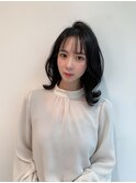 【エレン池袋】小顔カット×くびれミディ　韓国ヘア　髪質改善