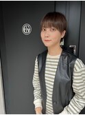 【竹之内蔵人】艶感大人グレージュ/顔まわりレイヤー/小顔ライン