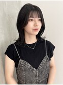 【 YOKE 】ミディアムレイヤー小顔くびれ顔まわり