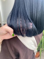 デバイス 東川口(DEVICE)&nbsp;ブリーチなしダブルケアカラー　ブルーブラック