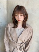 まなstyleレイヤーカットのお色気ヘア 20代30代40代 お顔まわり