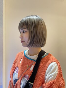 ブクレット(Bouclettes) 心斎橋　ボブ　ハイトーン