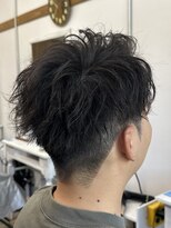 スナリー(Snaly)&nbsp;ツイストスパイラルパーマ/刈り上げ