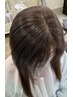 【艶髪】リタッチカラー＋頭皮ケアスパ＋トリートメント　¥9,900