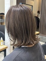 アトリエコア(Atelier Coa)&nbsp;ショートカットくびれショート前下がりボブベージュカラー