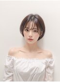 大人女性◆艶レイヤー前髪ピンクベージュ 髪質改善 縮毛矯正