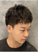 ナチュラル無造作ヘア