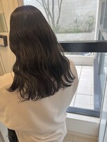 スタイル 成城学園前(STYLE)&nbsp;韓国風　モカブラウンカラー　波ウェーブ巻き