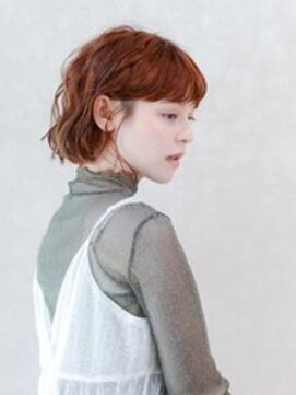 モーブ 代官山(mauve) チェリーブラウン/ミニウルフ/デジタルパーマ［代官山］