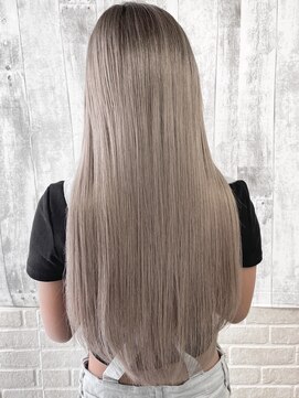 ロウル 渋谷(LOWRL) ミルクティーロング/ブリーチ/エクステ