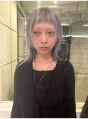 デザインカットウルフカットデザインカラー顔まわりカット