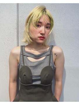 天神美容室 【KASUMI天神美容室】ハイトーン×海外レイヤー