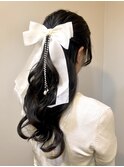【Lilly渋谷】#ヘアセット#ハーフアップ#推し活#推し活ヘア