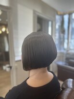 フラワーオーガニック(flower organics)&nbsp;【フラワーオーガニック青池】　～シンプル美人な前下がりボブ～