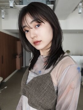 フィルムス 新宿(FILMS) 黒髪/オリーブグレー/小顔/ココアベージュ/ボブ/新宿