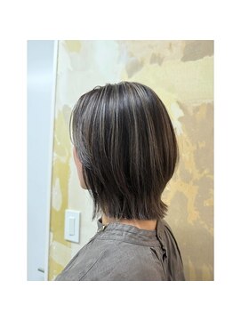 フィリュヌ(filune) 白髪ぼかしハイライト