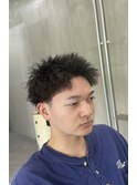 スパイキーショート×ソフトツイスト