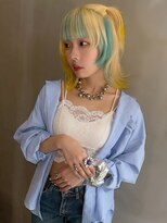 エクーエルム 心斎橋(ECOO yelm)&nbsp;【ハーフツイン×デザインカラー】ハイトーン/ブリーチ