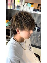 ヘアー ル シェーヌ ワンセカンド(hair le chene 1/2)&nbsp;ツイスパ×ウルフ×メッシュ