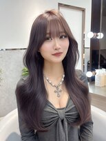 ロール 博多(Role)&nbsp;ミディアムヘア/暗めカラー/デザインカラー/透明感カラー