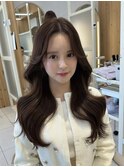 20代30代40代◎韓国式小顔レイヤースタイル