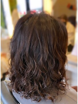 ニューヨーク ニューヨーク マザーズ イオン四條畷店(NYNY Mothers) コテ巻き風デジタルパーマ