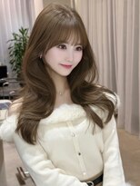 エレリー 名駅(EleRe)&nbsp;【tomoya】レイヤーカット×オリーブベージュ/韓国ヘア