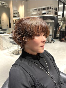 シアン 大須店(CYAN.) バッサリショートにイメチェン！ふわふわパーマ！