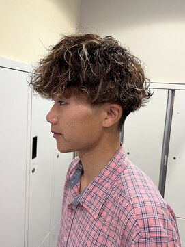 メンズサロンスタイル 茅ヶ崎(Men's salon STYLE) MEN’S HAIR/波巻きパーマ/刈り上げマッシュ/茅ヶ崎