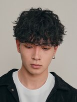 バイフィフス 原宿/表参道(by fifth)&nbsp;メンズシースルーマッシュニュアンスパーマシャドウパーマテテ風