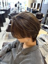 フォルテ 草薙店&nbsp;forte草薙【海外風ハイライトニュアンスパーマ】池田健人