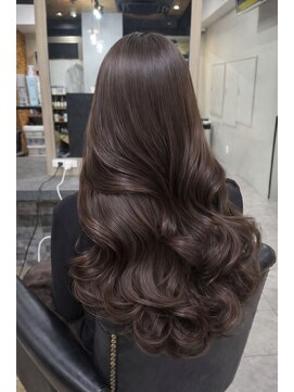 ラピス 横浜(Lapis) Hココアブラウンシールエクステブリーチなしカラーレイヤー