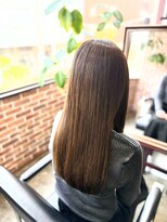 ヴィップルーム(viproom) ピンクベージュレイヤーボブニュアンスカラー外ハネボブショート