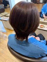 ヴァンカウンシル 清須店(VANCOUNCIL)&nbsp;大人のくびれレイヤーカット 夏の艶髪カラー