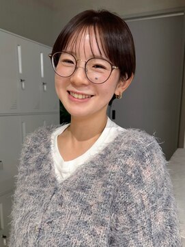 ホヌン 茅ヶ崎(Honnun) 【20代30代40代】大人可愛い◇艶ショコラマッシュショート