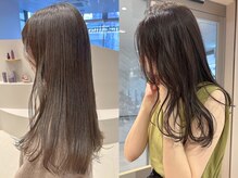 夏の日差しを味方にする圧倒的な透明感。イルミナカラーでダメージを抑えて、柔らかな艶髪へ