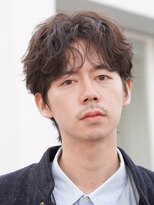 フィフス 大分(fifth)&nbsp;大分シャドウパーマメンズカットラウンドマッシュツーブロック