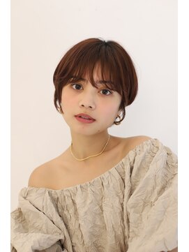 エクリ シセイドウ 麻布十番店(equri×SHISEIDO) 【麻布十番】大人の丸みショートスタイル