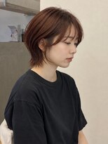 イミ(imi) 大人ボブ/ダークグレー/髪質改善/白髪ぼかし/ショートカット登戸