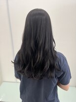 イル 天神西通り店(ill)&nbsp;就活や実習に暗髪/ラベンダーグレージュ//ブリーチなし透明感
