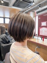 イロ ジェイアール JR奈良店(IRO)&nbsp;ドライでおさまるショートボブ×ショコラブラウン