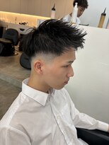 ハイセンス セカンド(HISENSE second)&nbsp;アップバングフェードショート【TAIKI】
