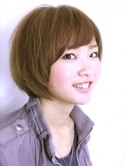 小顔ショートボブ